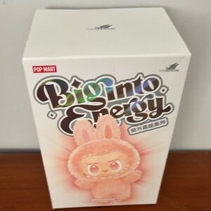 New Authentic Pop Mart Big Into Energy Labubu